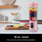 Ninja Blast Portable Blender, Cordless, 18oz. Vessel, Personal Blender BPA Free, Leakproof-Lid and Sip Spout, USB-C Rechargeable, Dishwasher Safe Parts - Tinted Pink(BC151PK)