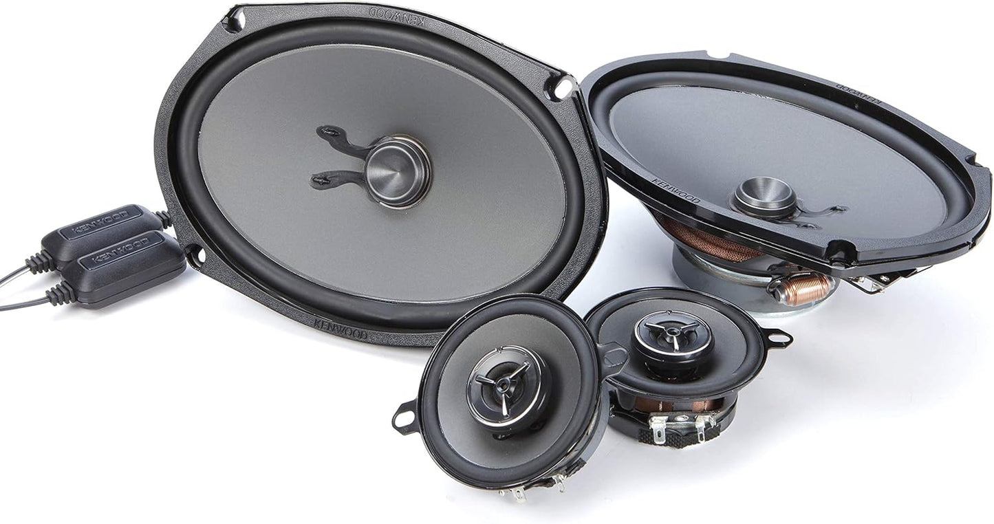 Kenwood KFC-XP6903C 6x9 + 3-1/2" Komponentmotorluidsprekers