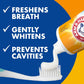 ARM & HAMMER Toothpaste Plus TheraBreath Breath Fresheners, Invigorating - ICY Mint Flavor 5.5 Oz (Pack of 2)