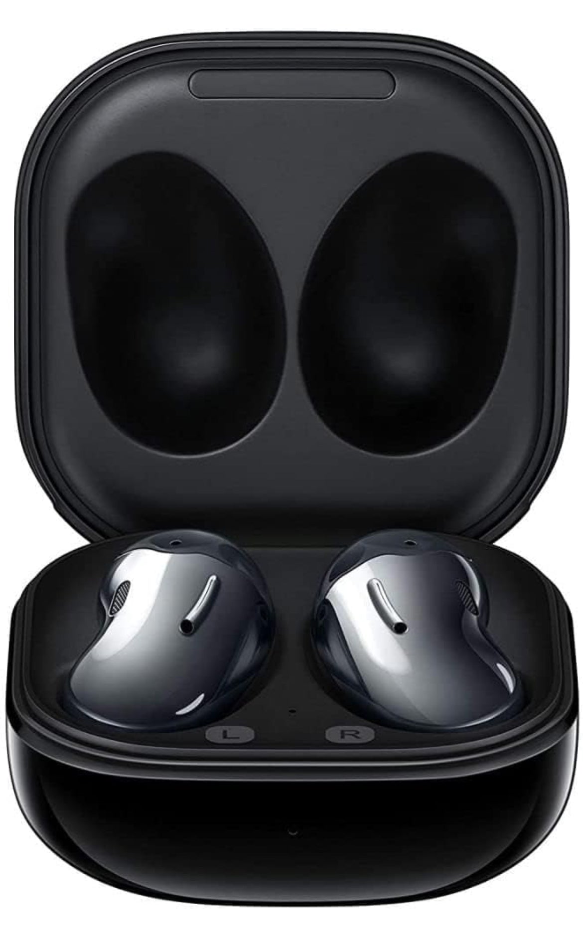 SAMSUNG Galaxy Buds Live True Wireless Earbuds US Version Active Noise Cancelling Wireless Charging Case Included, Mystic Black
