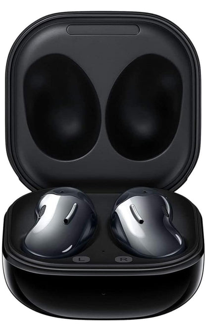 SAMSUNG Galaxy Buds Live Ware Koordlose Oorfone Amerikaanse Weergawe Aktiewe Geraaskansellering Koordlose Laaikassie Ingesluit, Mistikus Swart