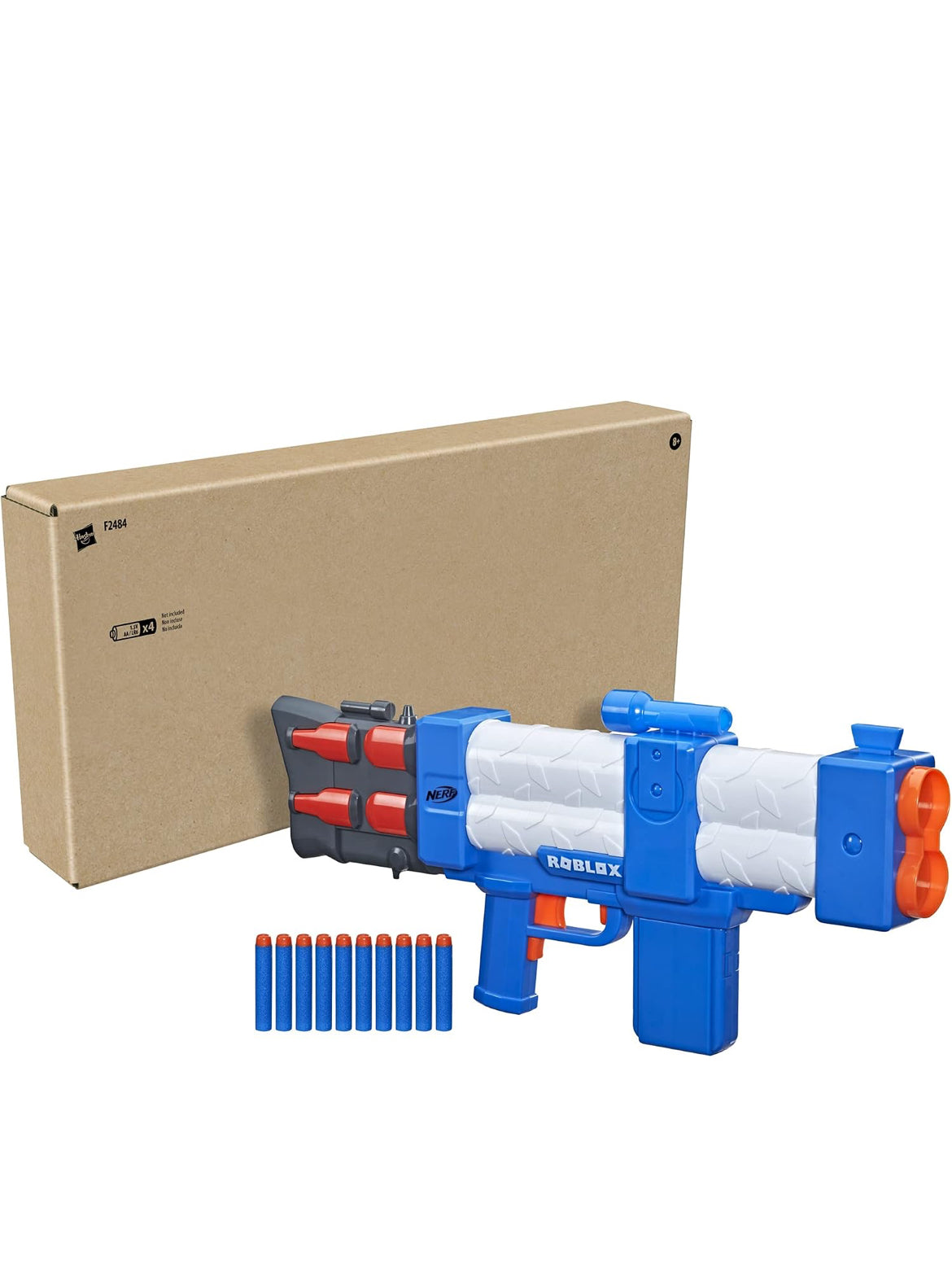 Nerf Roblox Arsenal: Pulse Laser Motorized Dart Blaster, 10 Elite Darts, 10-Dart Clip, Code to Unlock in-Game Virtual Item