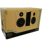 Rockville (2) APM6W 6.5" Powered Studio Monitors+Active 10" Subwoofer+Stands+Pads