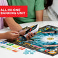 Hasbro Gaming Monopoly Ultimate Banking Edition Board Game for Families and Kids Ages 8 and Up