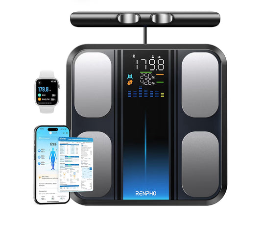 Smart Scale for Body Weight, FSA&HSA Eligible, 8-Electrode Digital with BMI Body Fat Muscle Mass, Body Composition Analyzer