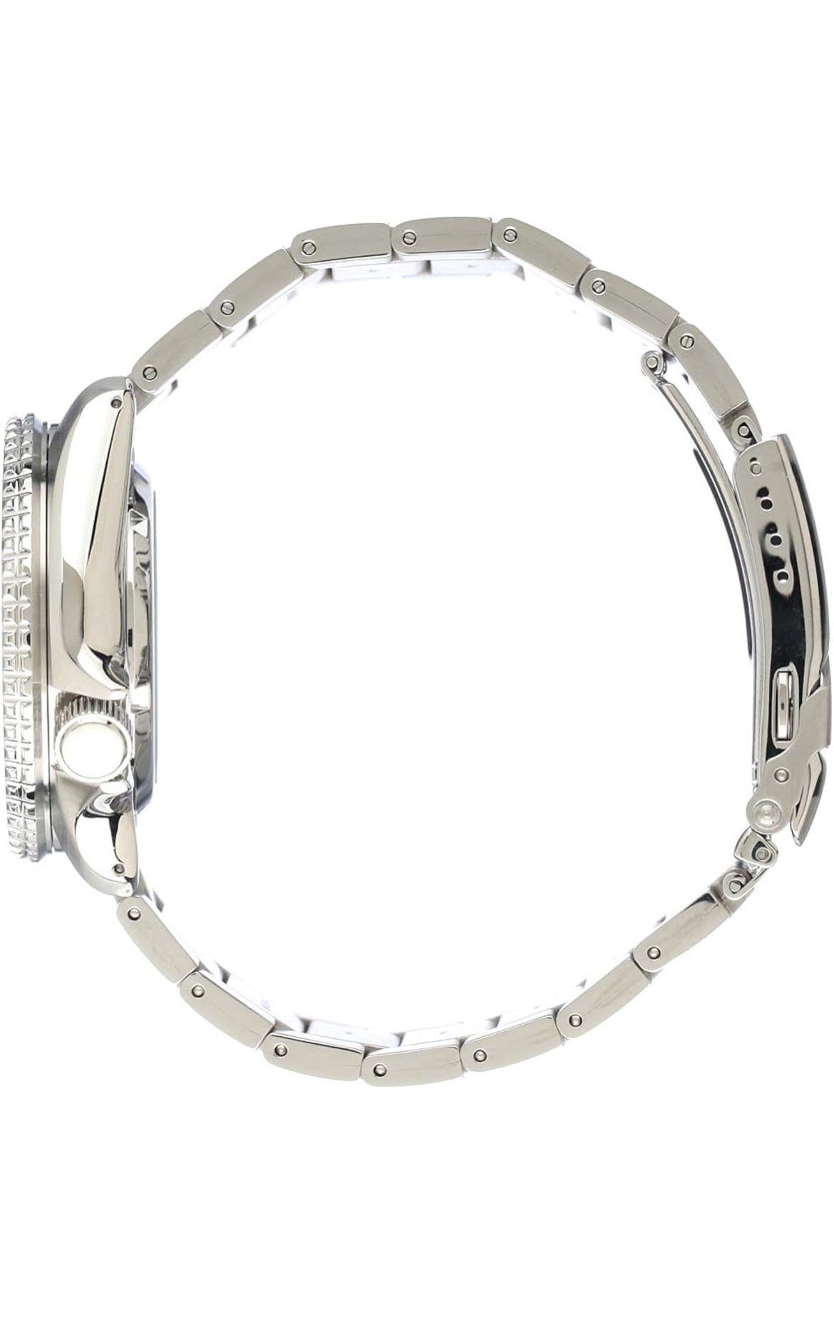 Montre Automatique SEIKO 5 Sports - Calendrier Jour/Date, Aiguilles et Index LumiBrite, Lunette Rotative, Étanche 100m - Orange