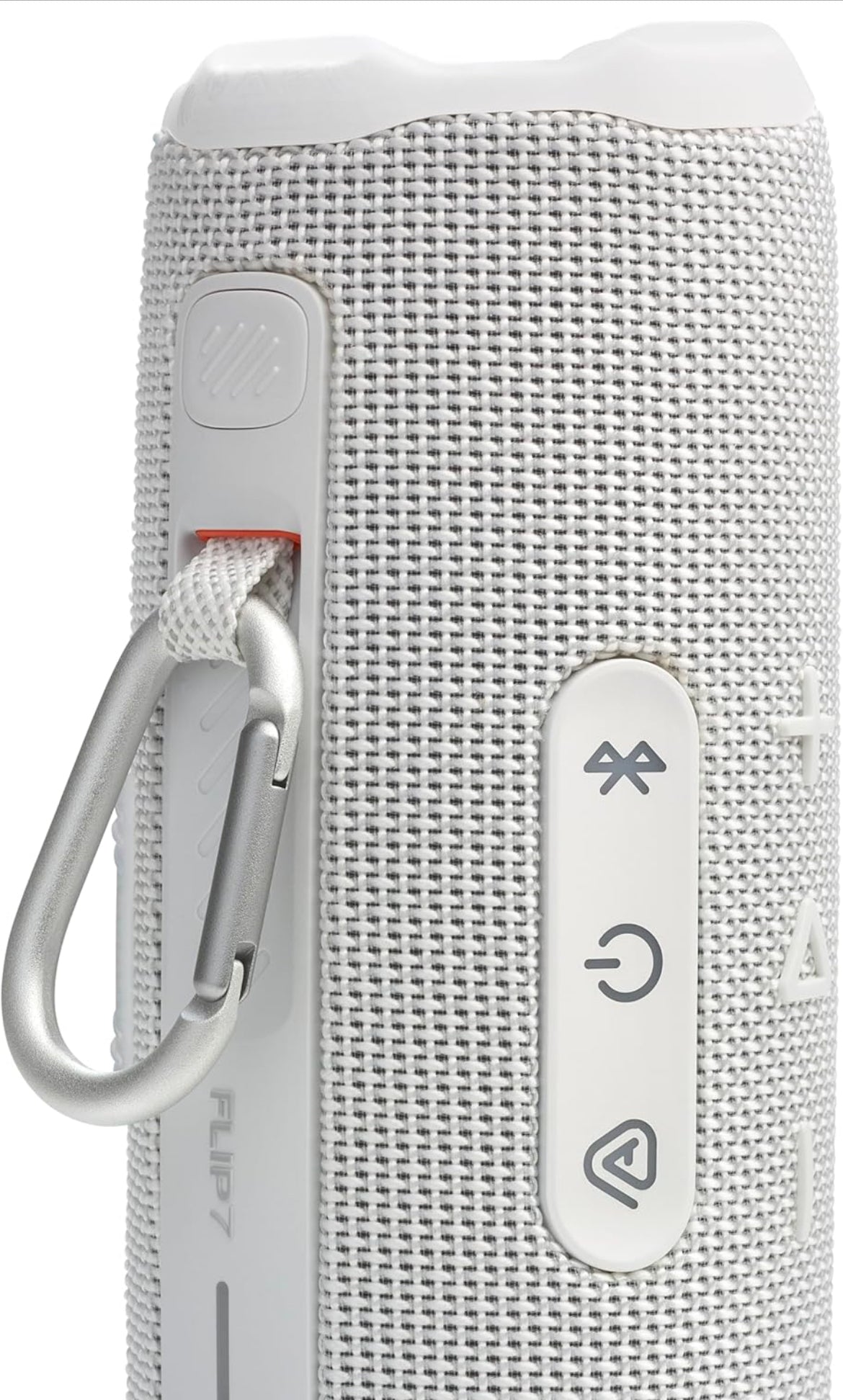 JBL Flip 7 - Portable Waterproof and Drop-Proof Speaker with Interchangeable Accessories (White)