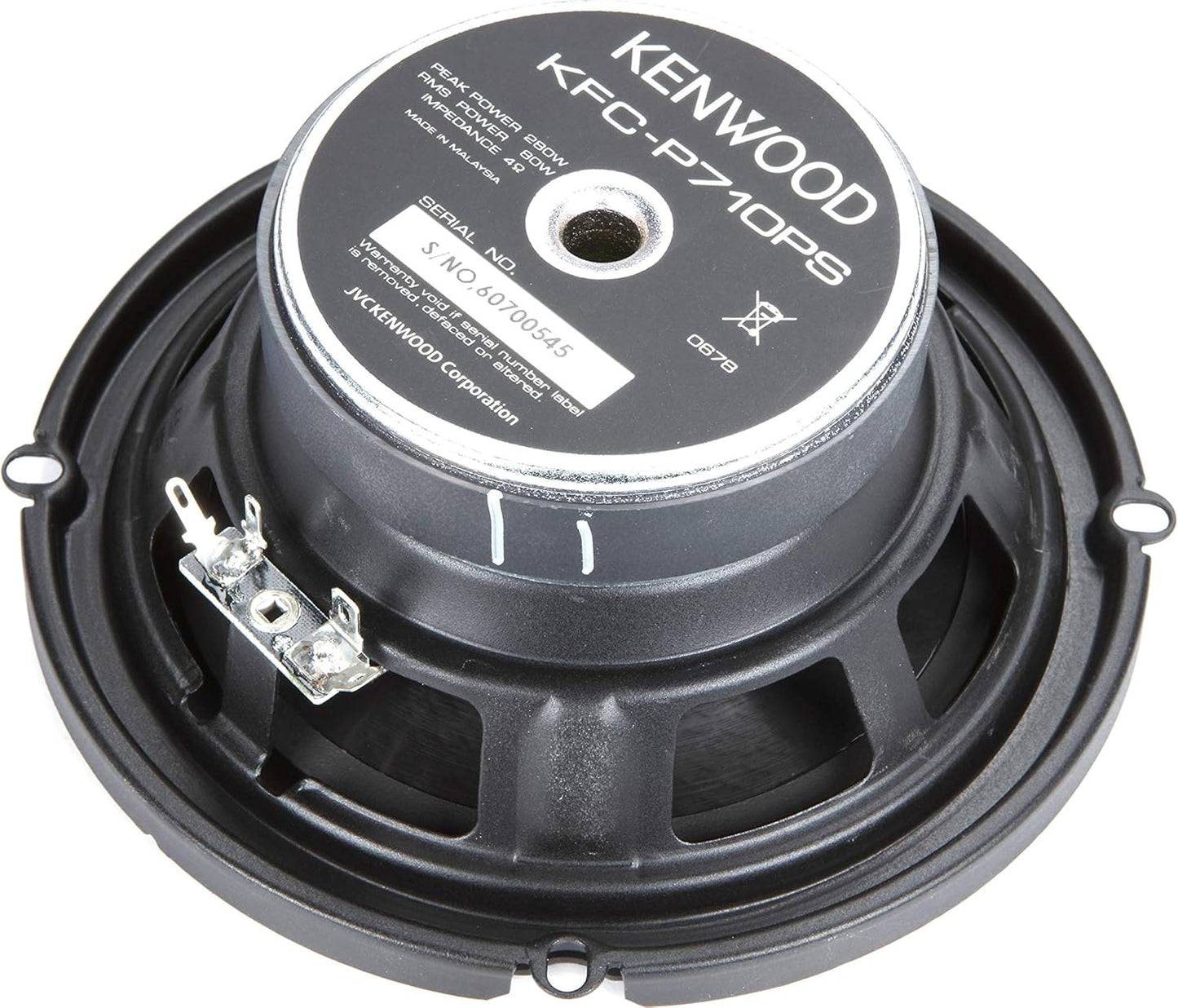 Kenwood KFC-P710PS 280 Watt Performance Series 6-1/2" Komponentluidsprekers