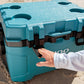 Igloo Trailmate 52Qt Wheeled Cooler, Insulated Hard Shell Ice Chest - Modern Blue