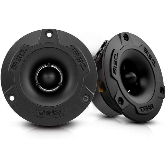 DS18 PRO-TWX1/BK 3.8" Aluminum Super Bullet Tweeter, 240W Max - PAIR