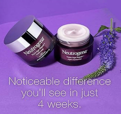 Neutrogena Triple Age Repair Gesigbevogtiger met Hexinol Vitamien C (SPF 25) Verminder sigbaar Rimpels & Maak Vel Stewiger (1.7 oz)
