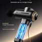 Massage Gun, Deep Tissue Back Massage w/ 8-12mm Adjustable Amplitude Heavy-Duty Percussion Professional Muscle Massager Gun