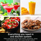 Ninja Blender, Food Processor, Blender for-Smoothies, Includes Pitcher, Smoothie Cup, and 8-Cup Bowl Mega Kitchen System, 120 Volts - Black, BL770AMZ