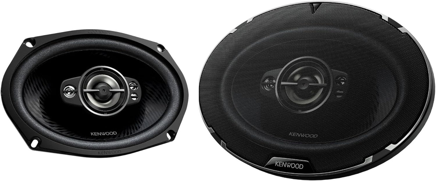 Kenwood KFC-6998RS 6" x 9" 5-rigting-motorluidsprekers – 720W spitskrag, polipropileen-wooferkonus, gebalanseerde koepeltweeter, akoestiese klankharmonisator