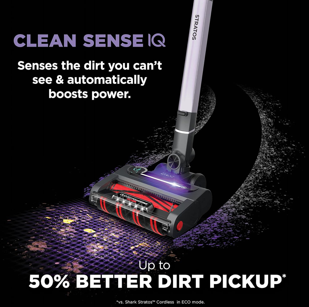 Shark Stratos Cordless Vacuum with Clean Sense IQ and Odor Neutralizer, MultiFlex Wand
