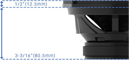 Kenwood KFC-6998RS 6" x 9" 5-rigting-motorluidsprekers – 720W spitskrag, polipropileen-wooferkonus, gebalanseerde koepeltweeter, akoestiese klankharmonisator