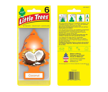 LITTLE TREES Motorlugverfrisser Hangboom Langdurige Geur - Klapper (24)