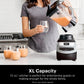 Ninja Blender Crushes Ice  Fruit, and-Veggies, 1000-Watt, Dishwasher Safe - Black (NJ601AMZ)