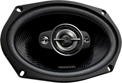 Kenwood KFC-6988RS 6" x 9" 4-rigting-motorluidsprekers – 670W Piekvermoë, Polipropileen Wooferkonus, Gebalanseerde Koepelhoëtone, Akoestiese Klankharmoniseerder