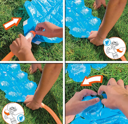 NERF Better Than Balloons Water Toys, 228 Pods, Easy 1 Piece Clean Up, Lots of Ways to Play, Backyard Water Fun, Gifts for Kids, Ages 3+