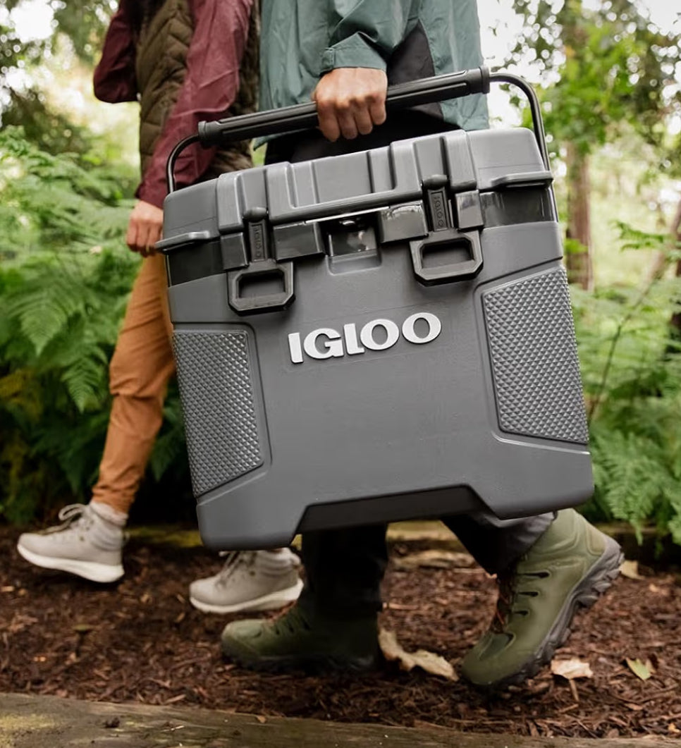 Igloo Trailmate Cooler 25QT Durable Insulated Hard Shell Ice Chest - Spruce