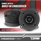 DS18 PRO-TW120B PRO Tweeter in Black - 3" 240W Max 4 Ohms, Built in Crossover -  (Pair)