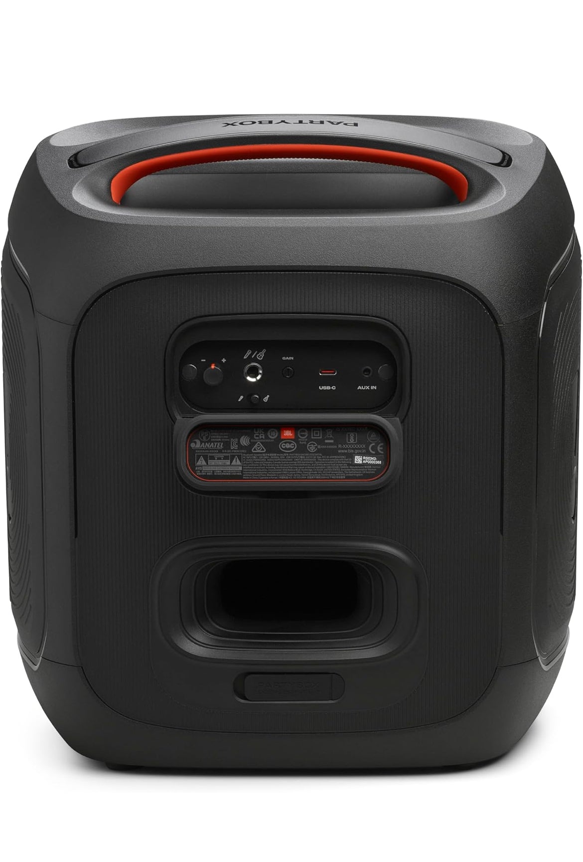 JBL PartyBox Encore Essential 2 - Portable Battery-Powered Party Speaker with AI Sound Boost-(Black)