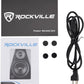Rockville DPM5B 5.25" 2-Way 150W Black Active/Powered Studio Monitor Speaker