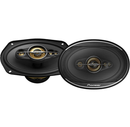 Pioneer TS-A6991F, 5-rigting koaksiale motoroudioluidsprekers, volle reeks, duidelike klankgehalte, maklike installasie en verbeterde basrespons, diep mandjie 6” x 9” ovaal luidsprekers
