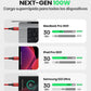 INIU USB C to USB C Cable, [6.6ft, Red] 2-Pack C Cable to C Cable for iPhone 15 Pro Max, Samsung Galaxy S22 S10 A9, MacBook Pro, iPad Air, and More