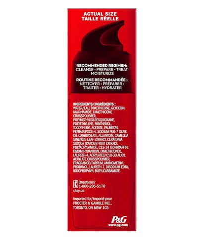 Olay Serum, Regenerist Ligte Gel Gesigbevogtiger, Sonde-geur Verbeter Fyn Lyntjies en Elastisiteit – Aminopeptied Kompleks (1.7 oz)