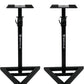 Rockville Pair APM6C 6.5" 2-Way 350 Watt Powered USB Studio Monitors+Stands+Pads
