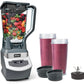 Ninja BL660 Professional Compact Smoothie & Food Processing Blender, 1100-Watts, 3 Functions - 2-oz.* Pitcher, (2) 16-oz. To-Go Cups & Spout Lids - Gray