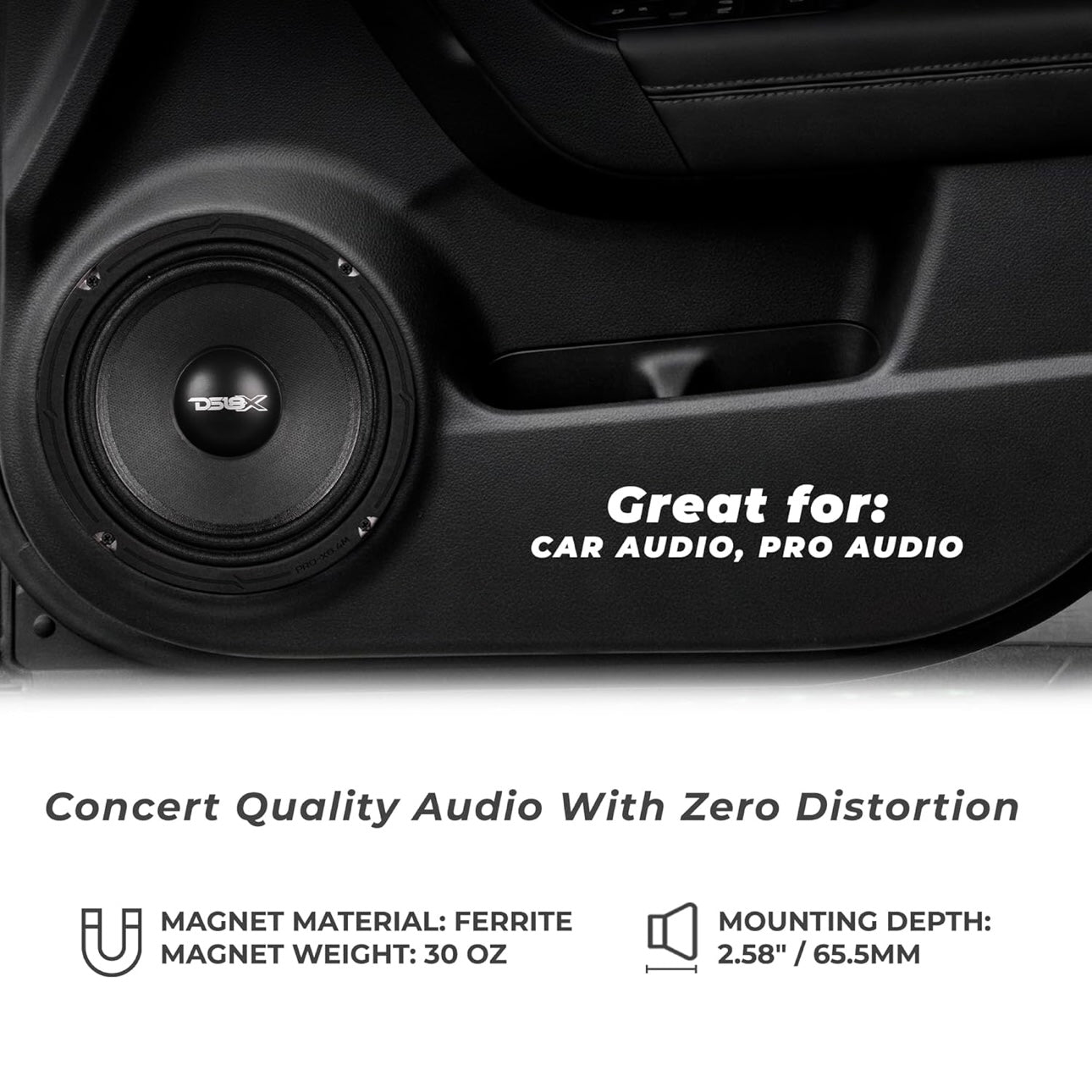 DS18 PRO-X6.4M Loudspeaker - 6.5"  Midrange - 1 PC