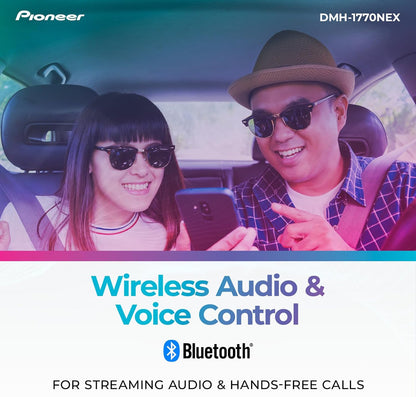 Pioneer DMH-1770NEX 6.8" Capacitive Touchscreen Double Din Car Stereo
Digital Multimedia Receiver, Wired CarPlay & Android Auto, Bluetooth, Backup Cam, FLAC, AM/FM, Front/Rear/Sub RCA Preouts