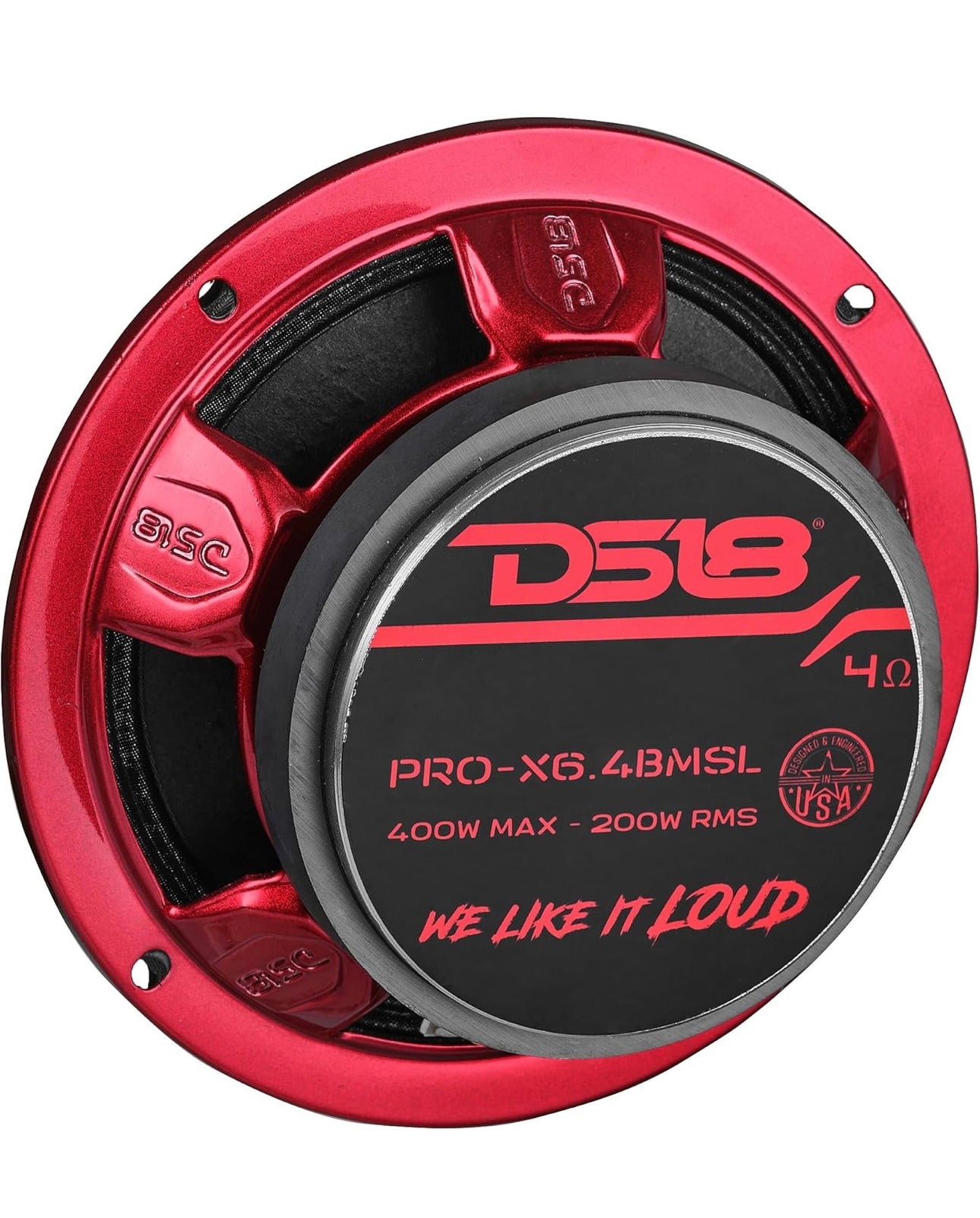 DS18 PRO-X6.4BMSL Slim Loudspeaker - 6.5", Midrange - 1PC