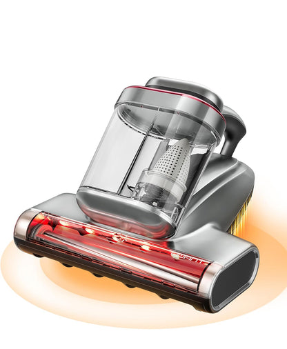 Drievoudige Diepskoonmaak Bedstofsuier 700W 20Kpa met Aromaterapie-suiwering, Drievoudige Verhittingstelsel HEPA-filter & Ultrasoniese Matrasstofsuier