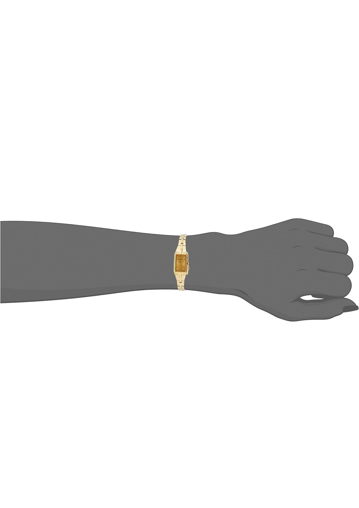 SEIKO Juweliersware-geïnspireerde Vlekvrye Staalhorlosies m/ Druk 3-Dubbele Armband & Krapbestande Hardlex Kristal, 30m Waterbestand - Sjampanje