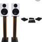 Rockville Pair APM6W 6.5" 2-Way 350 Watt USB Studio Monitors+36" Stands+Pads
