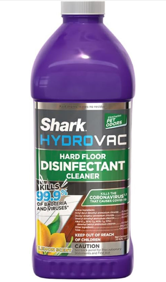 Shark HydroVac Household Cleaner Compatible with Shark HydroVac 3-in-1