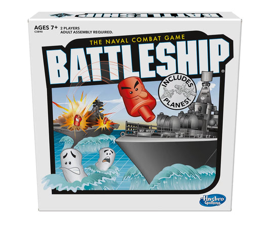 Hasbro Gaming Battleship with Planes Strategy Board Game - for Ages 7 and Up