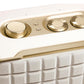 JBL Retro Style Authentics 200 Smart Home Speaker with Built in Wi-Fi, Bluetooth and Voice Assistants - (White/Gold)