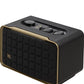 JBL Retro Style Authentics 200 Smart Home Speaker with Built in Wi-Fi, Bluetooth and Voice Assistants - (Black/Gold)