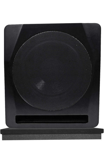 Rockville APM10B 10" 400 Watt Aktiewe Studio Subwoofer Pro Sub + Akoustiese Riser