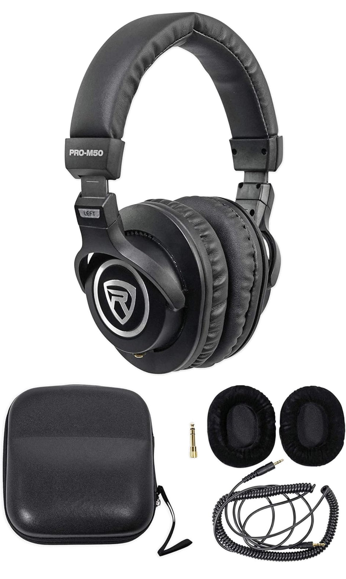 Rockville Apm6c 6.5" 2-Way 350W Active/Powered USB Studio Monitor Speakers Pair