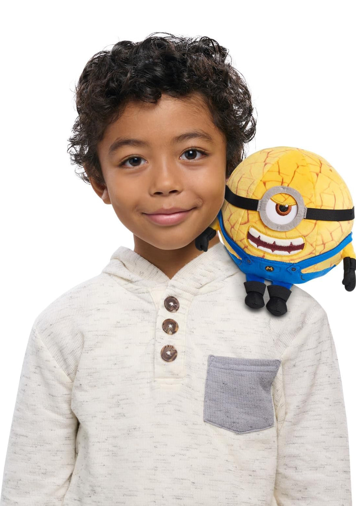Illumination Minions Despicable Me 4 Squooshy Plush Mega Jerry, Kids Toys for Ages 3 Up by Just Play