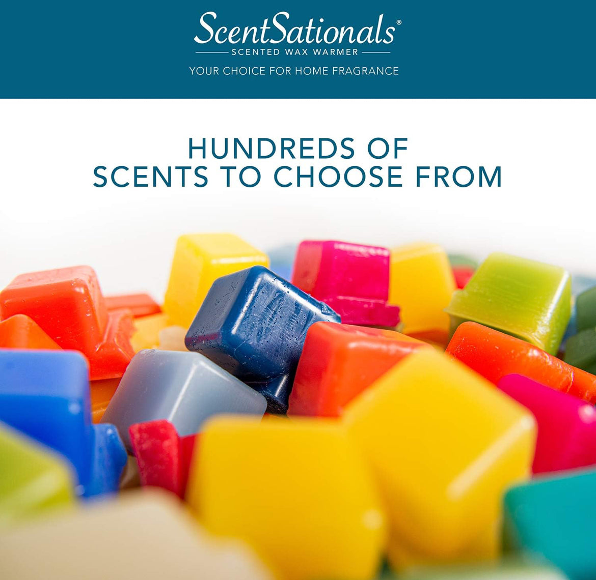 Scentsationals Wax Melts, Wax Cubes Strong Scent - Tropical Fiesta - Long Lasting Scented Melts for Warmer - 10oz (PACK OF 4)