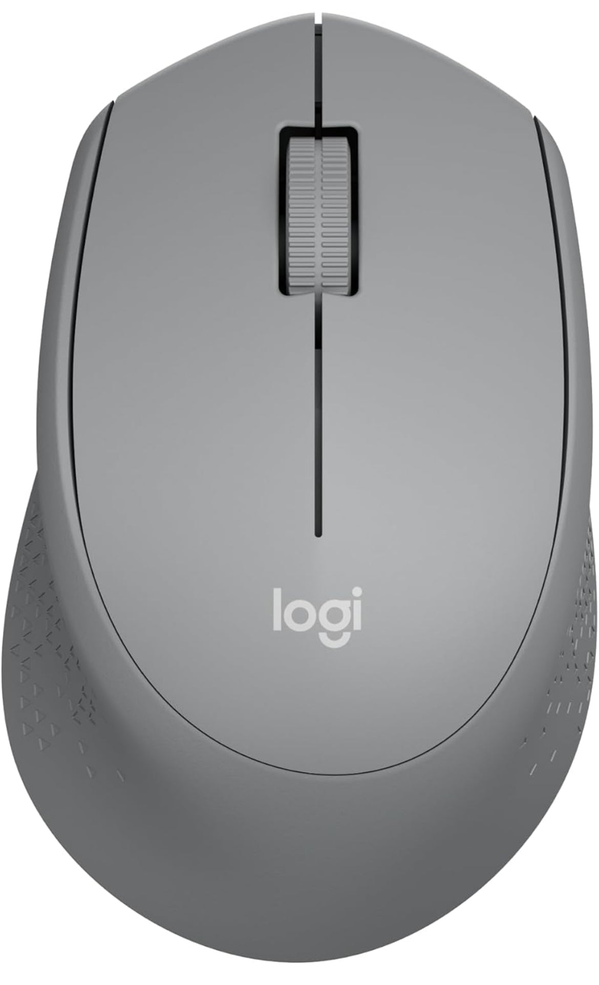Logitech M330 SILENT Draadlose Muis, 2.4GHz met USB-ontvanger, Optiese Opsporing, Stil en Liggewig, Lang Batterylewe, vir rekenaar, Mac, skootrekenaar, Chromebook - Grys