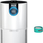 Shark HP132 Clean Sense Air Purifier with Odor Neutralizer Technology 500 sq. ft - White