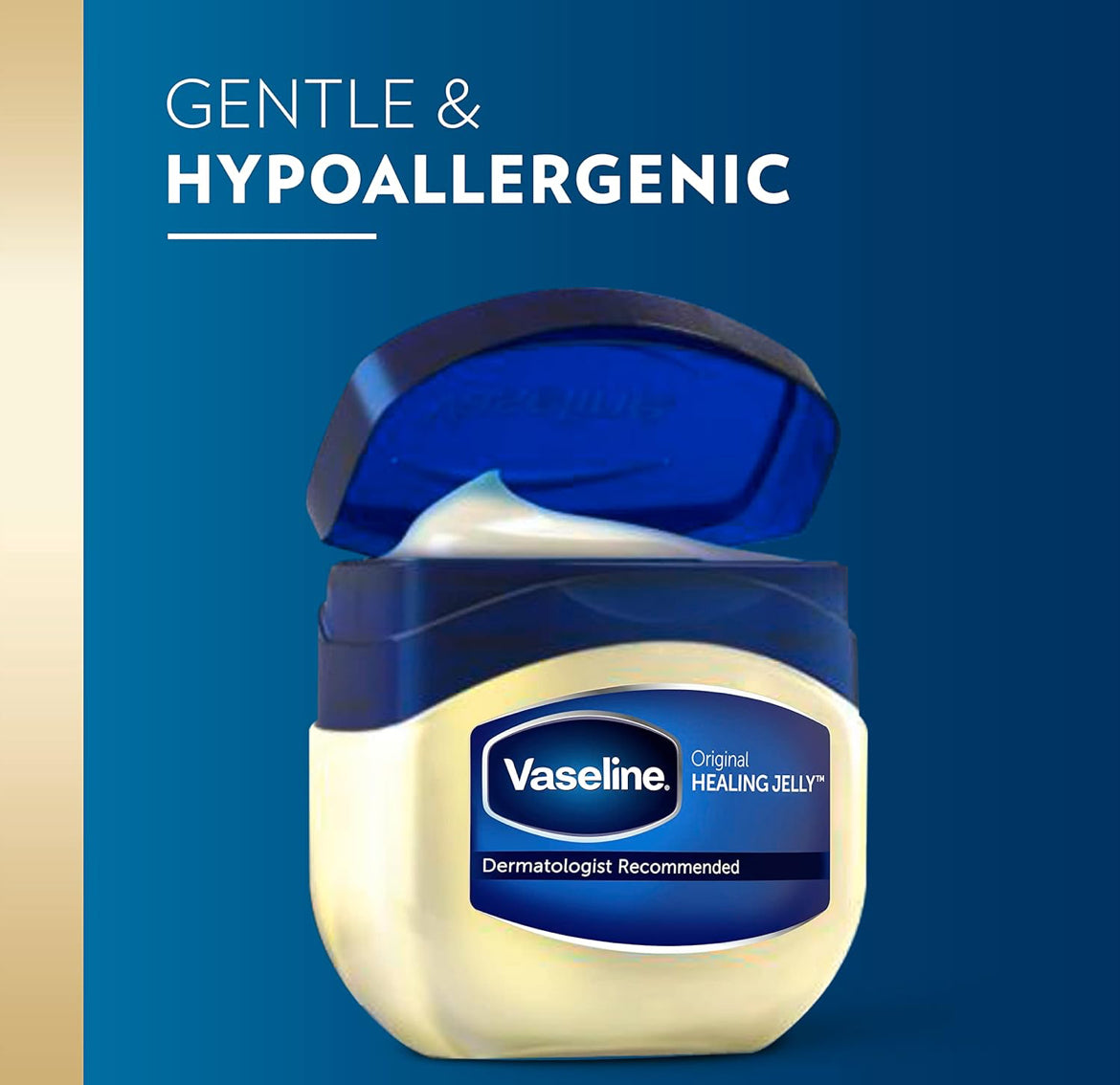 Vaseline Petroleum Jelly Original Provides Dry Skin Relief And Protects Minor Cuts Dermatologist Recommended And Locks In Moisture, 13 Ounce (Pack of 3)
